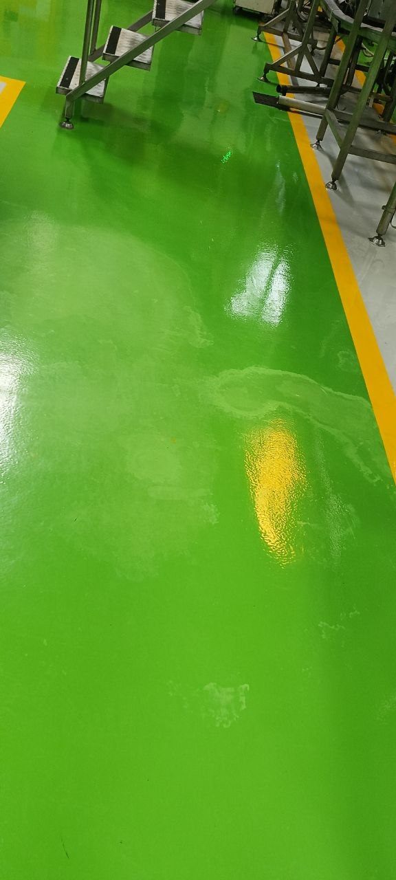 Aplikasi epoxy & finishing