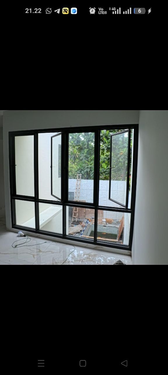 Pintu aluminium & kaca